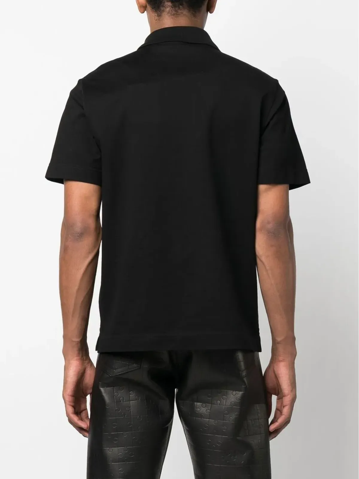 Givenchy ハーフジップコットンポロトップ - 画像4