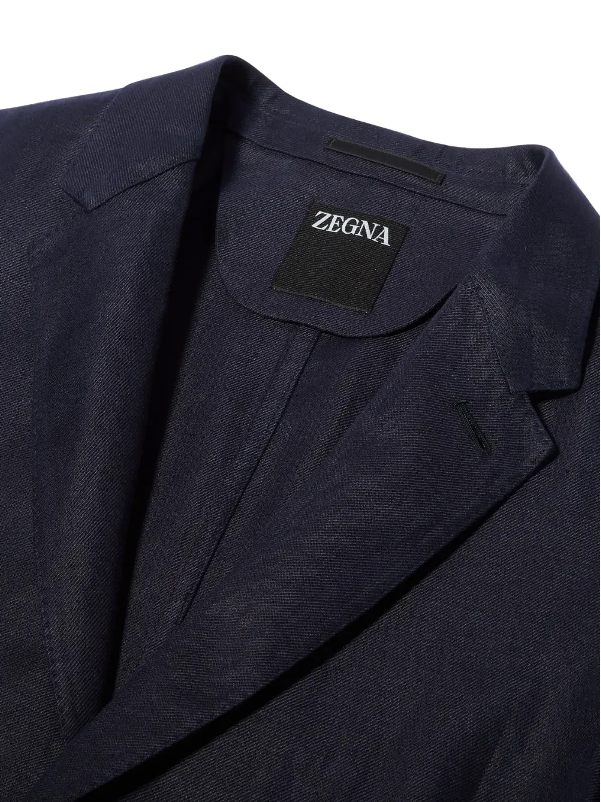 Zegna リネン100% シングルブレストジャケット - 画像5