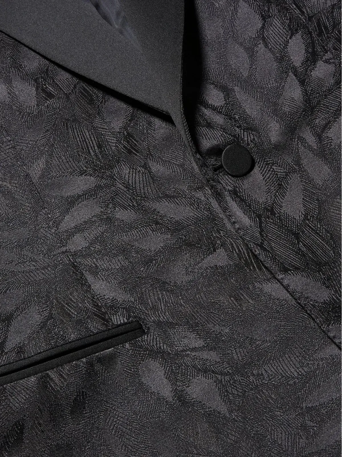Zegna ジャカード絹ウールブレザー - 画像5