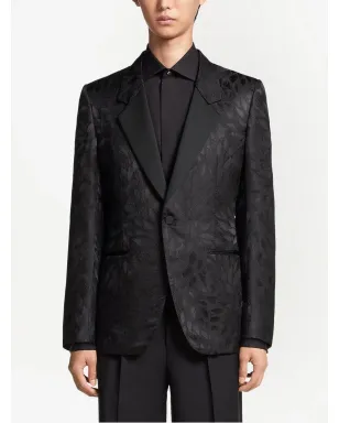 Zegna ジャカード絹ウールブレザー - サムネイル3