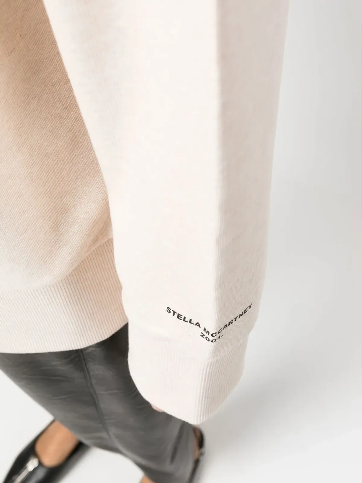 Stella McCartney チェーンリンク コットン スウェットシャツ - 画像5