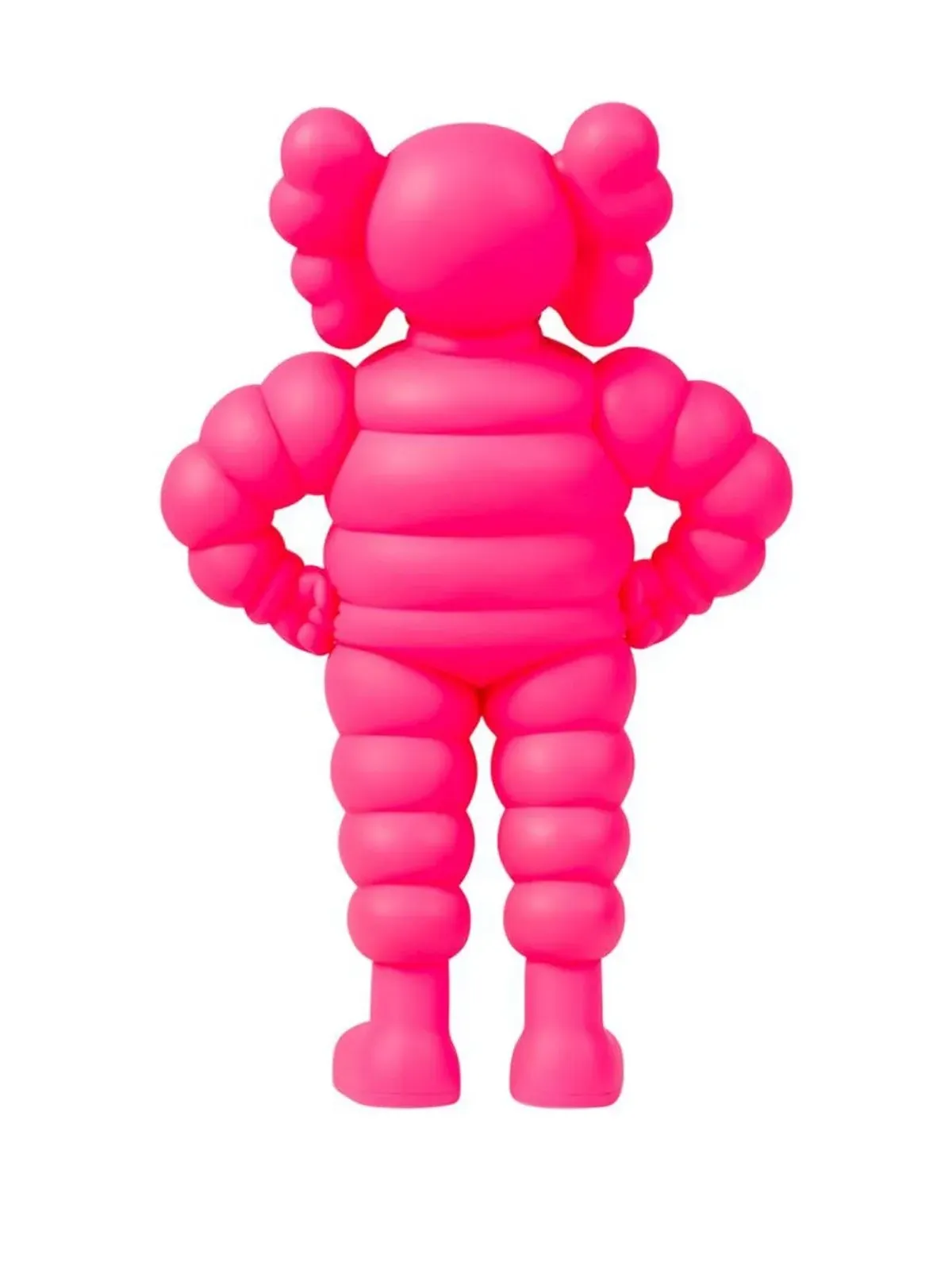 KAWS チャム コレクタブルフィギュア ピンク - 画像3