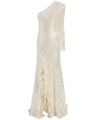 Cinq A Sept Angeline Gown スパンコール ロングドレス - サムネイル1