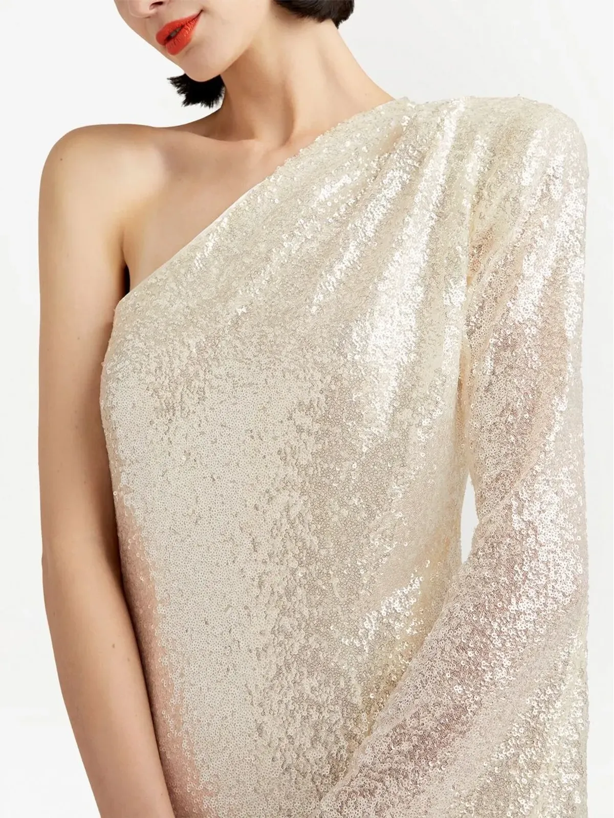 Cinq A Sept Angeline Gown スパンコール ロングドレス - 画像4