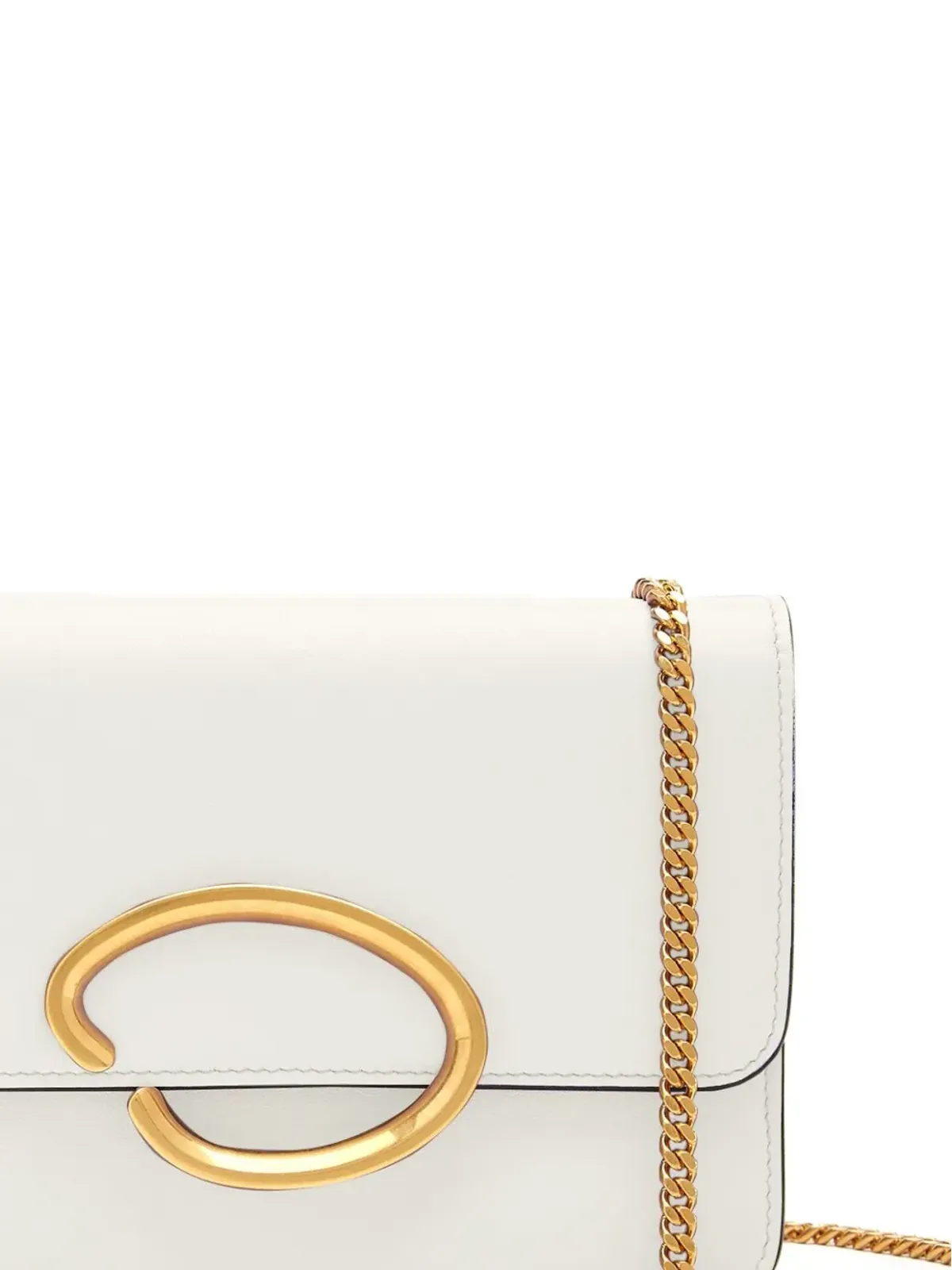 Oscar de la Renta O Pochette レザー クロスボディバッグ - 画像2