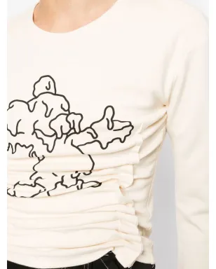 Ground Zero グラフィックプリント長袖Tシャツ - サムネイル5