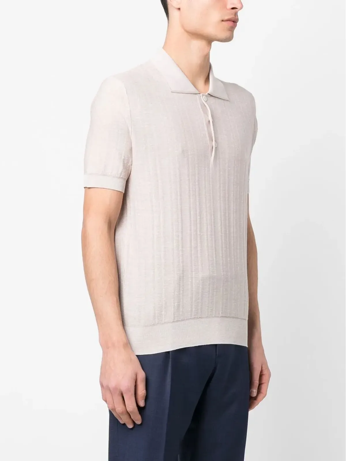 Brioni ニットポロシャツ - 画像3
