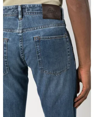 Brioni ストレートレッグ コットン トラウザー - サムネイル5