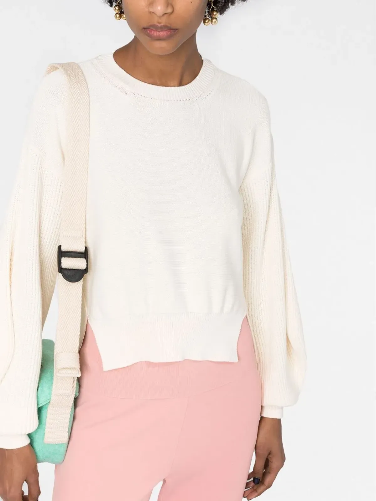Stella McCartney ロゴパッチ ジャンパー - 画像5