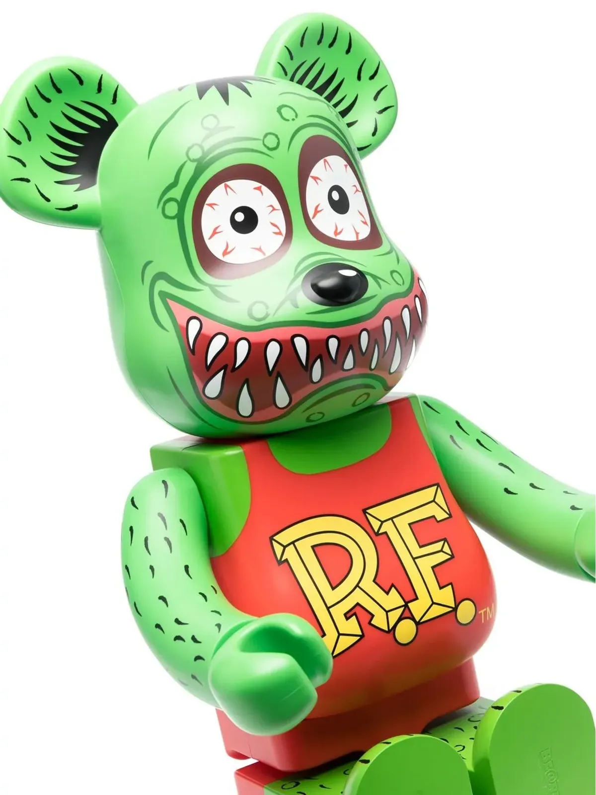 MEDICOM TOY Rat Fink BE@RBRICK フィギュア - 画像3