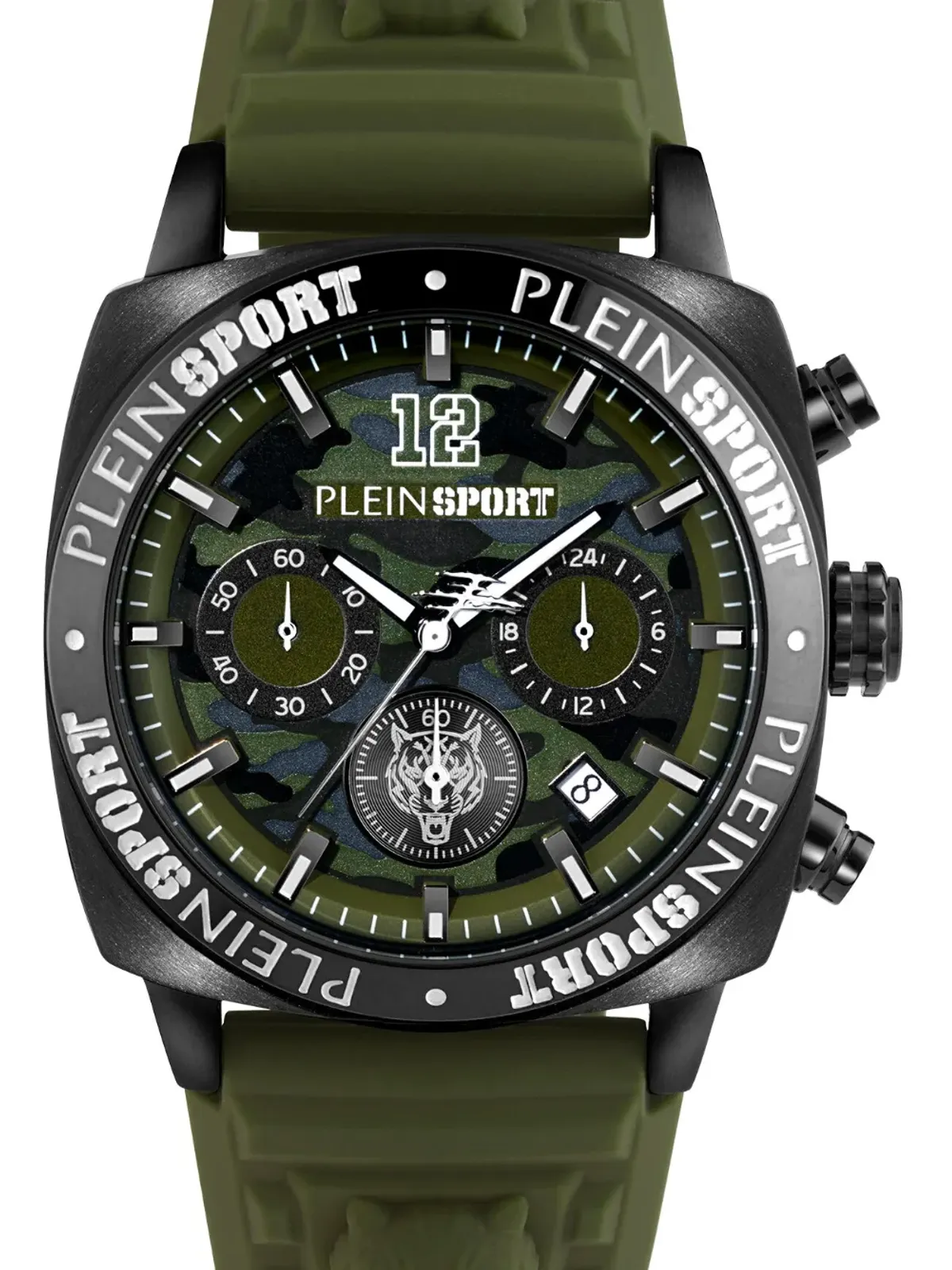Plein Sport ワイルドキャット クロノグラフ グリーン - 画像3