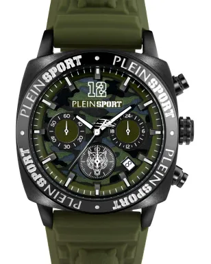 Plein Sport ワイルドキャット クロノグラフ グリーン - サムネイル3