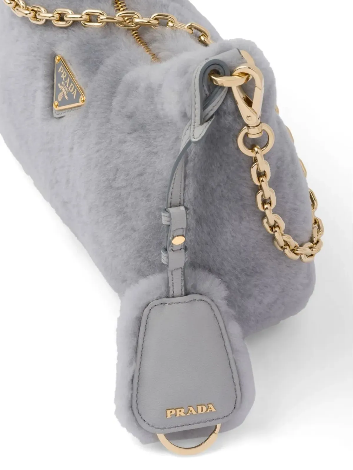 Prada リ・エディション シアリング ミニバッグ - 画像4