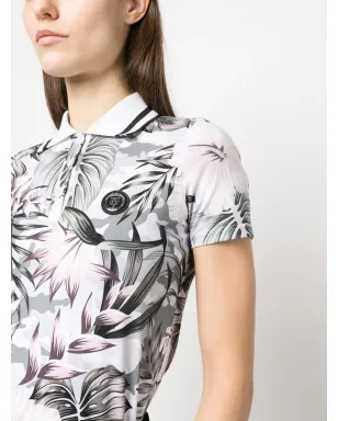 Plein Sport 花柄プリントポロシャツ - サムネイル5