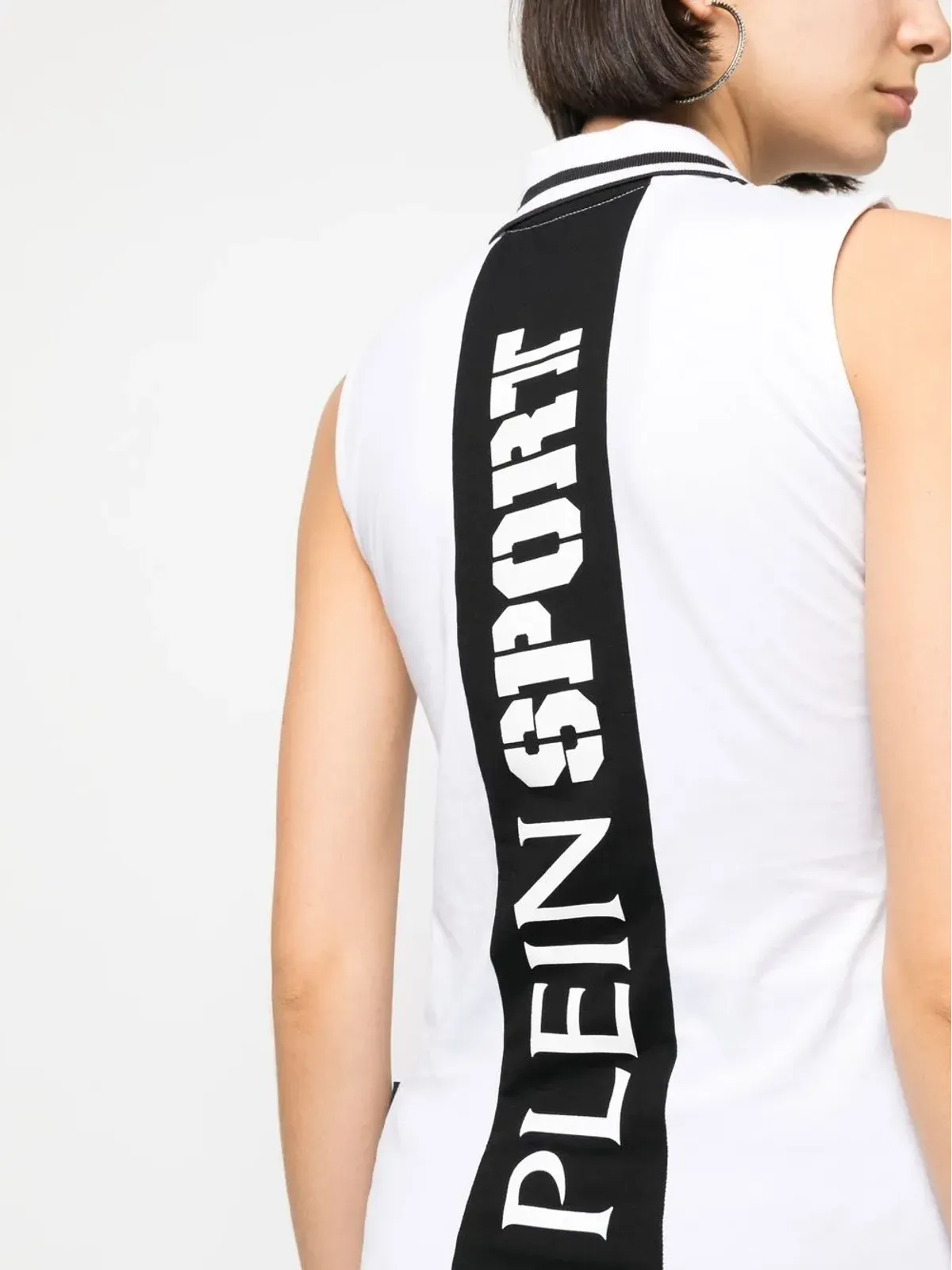 Plein Sport ポロカラー タンクトップ - 画像5