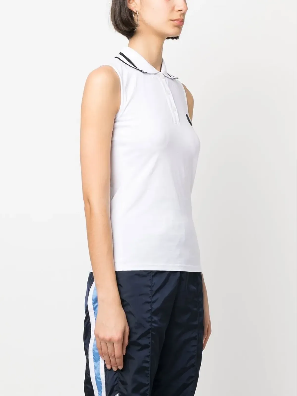 Plein Sport ポロカラー タンクトップ - 画像4