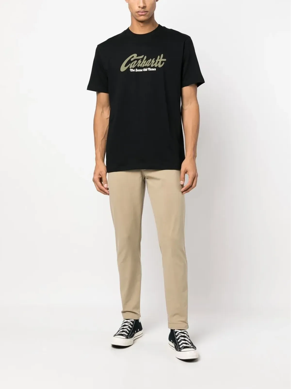 Levi's スリムフィット コットン チノパンツ ブラウン - 画像2