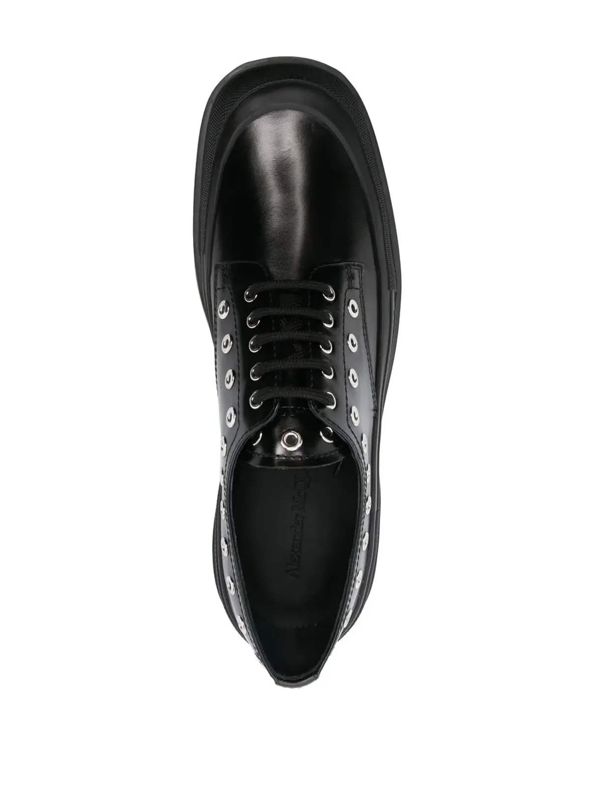 Alexander McQueen チャンキーソール ダービーシューズ - 画像4
