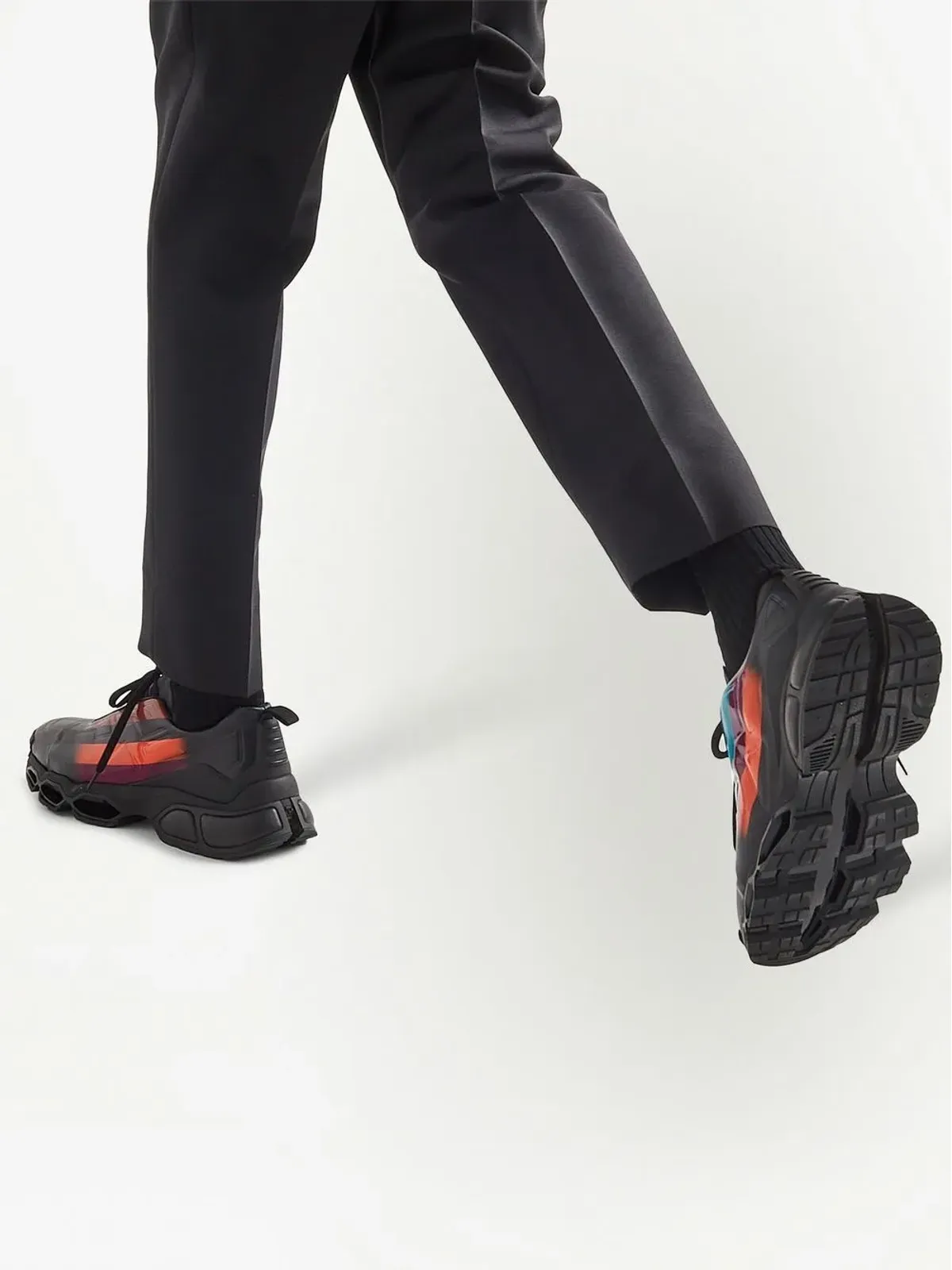 Prada Collision Cross ロー・トップスニーカー - 画像5