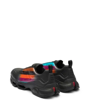 Prada Collision Cross ロー・トップスニーカー - サムネイル3