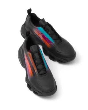 Prada Collision Cross ロー・トップスニーカー - サムネイル4