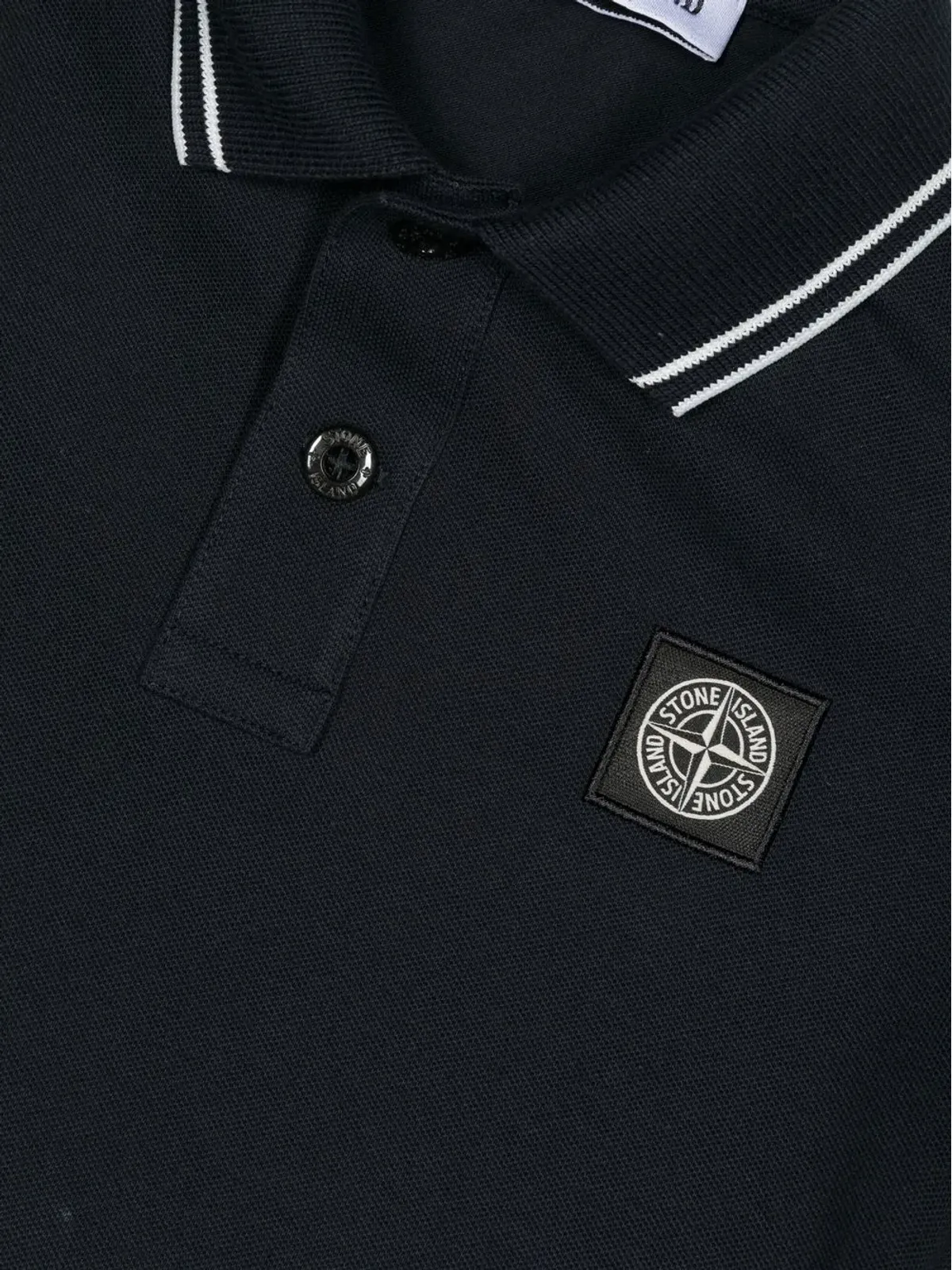 Stone Island Junior コンパスパッチ付きポロシャツ - 画像3