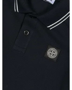 Stone Island Junior コンパスパッチ付きポロシャツ - サムネイル3