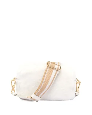 Prada トライアングルプレート付きシアーリングショルダーバッグ - サムネイル3