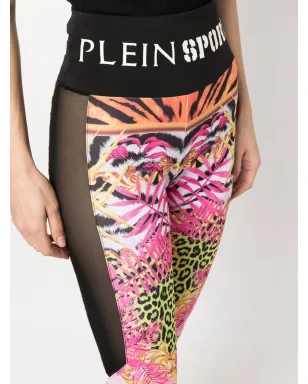 Plein Sport 花柄プリント ジョギングレギンス - サムネイル5