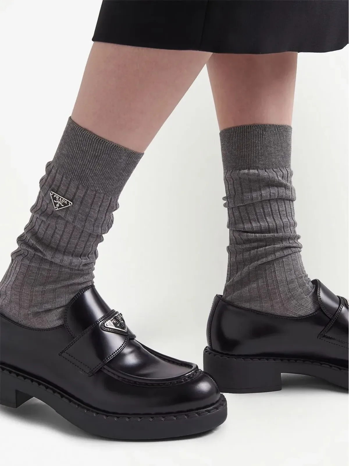Prada ファインリブコットンソックス - 画像3