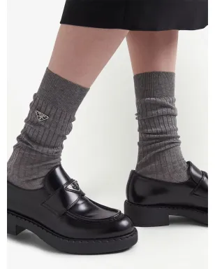 Prada ファインリブコットンソックス - サムネイル3