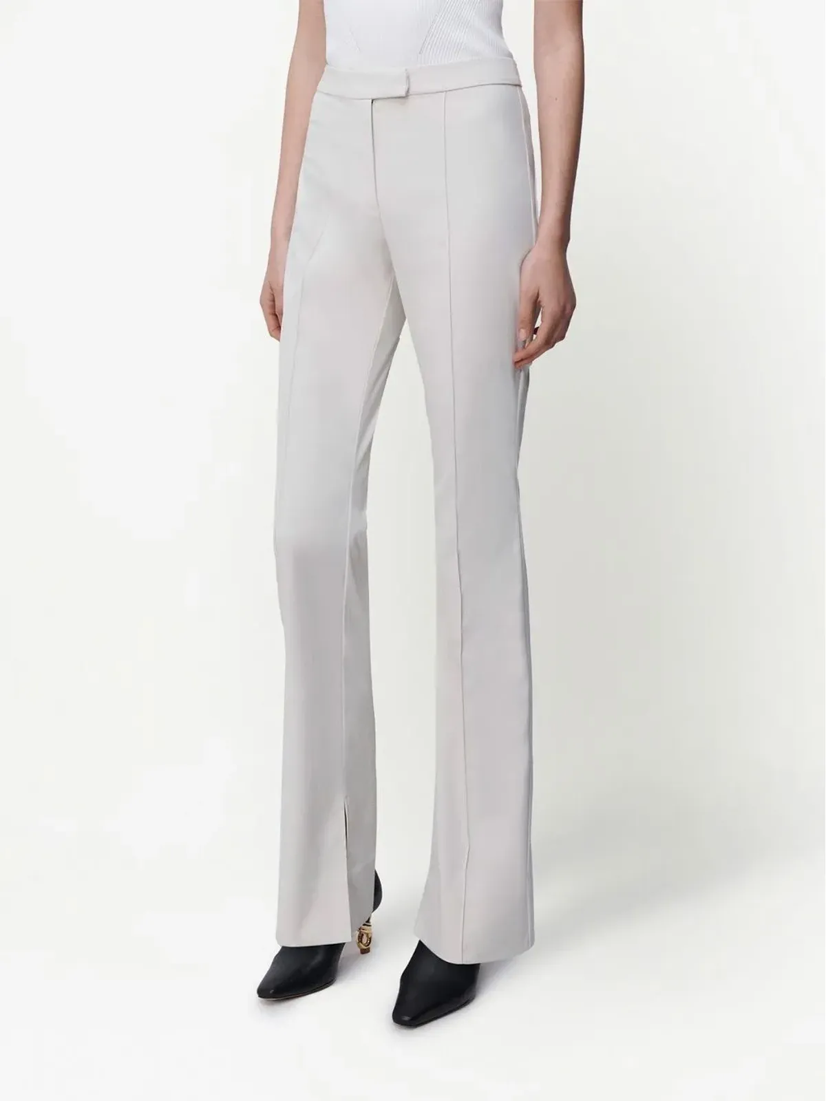 Simkhai カーマイン プリーツディテールパンツ - 画像5