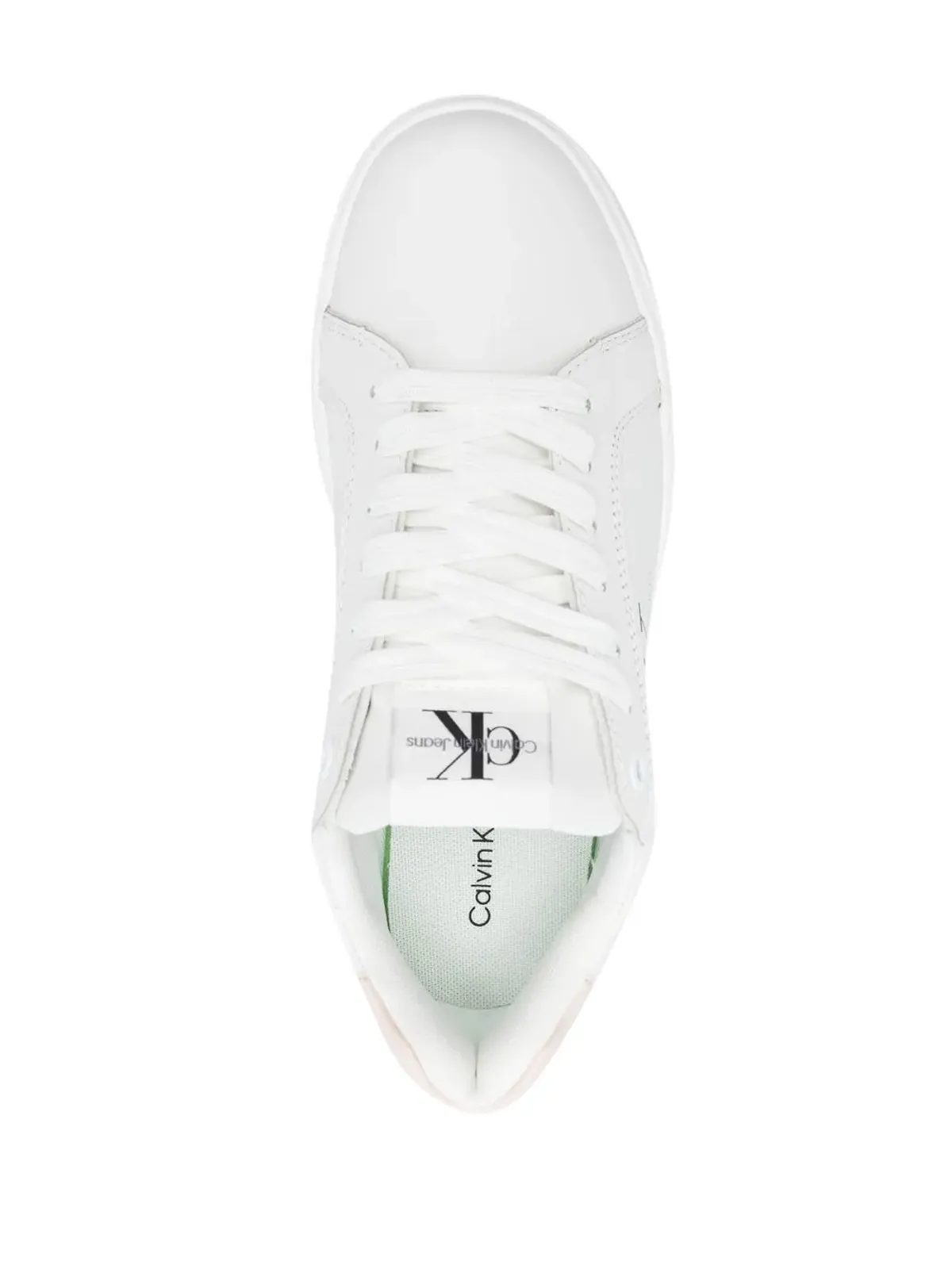 Calvin Klein ロゴプリント レースアップスニーカー - 画像4