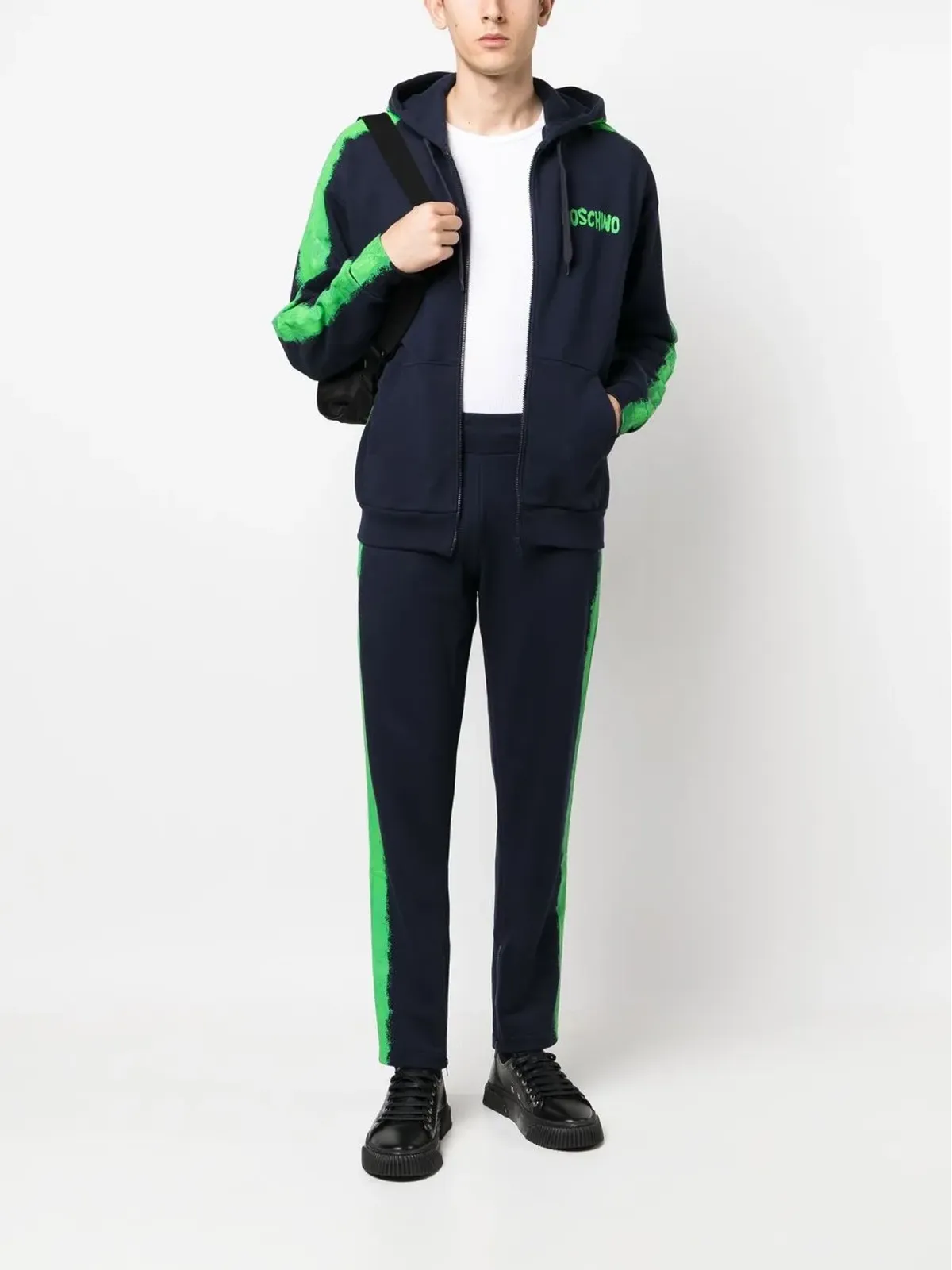 Moschino サイドストライプ付きトラックパンツ - 画像2