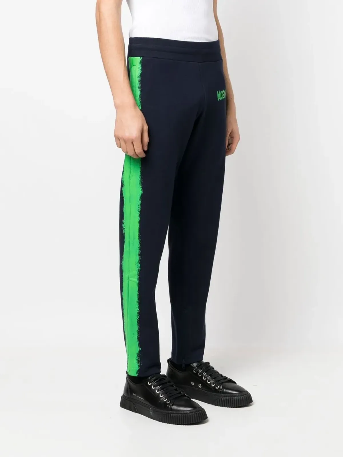 Moschino サイドストライプ付きトラックパンツ - 画像3