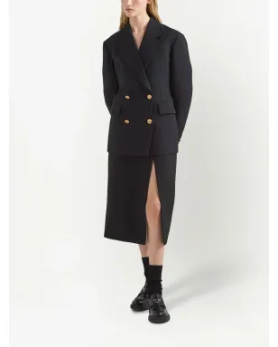 Prada ダブルブレスト トリシネ ジャケット - サムネイル2