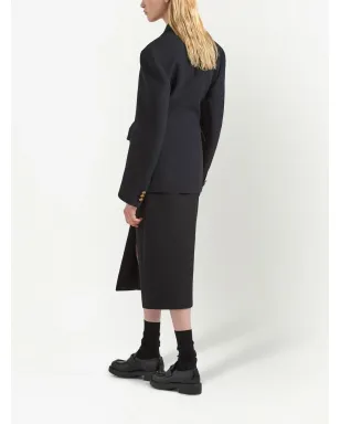 Prada ダブルブレスト トリシネ ジャケット - サムネイル3