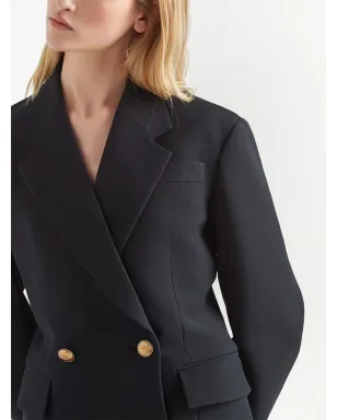 Prada ダブルブレスト トリシネ ジャケット - サムネイル4