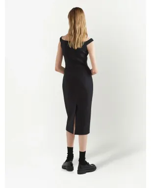 Prada フィットミッド丈ドレス - サムネイル3