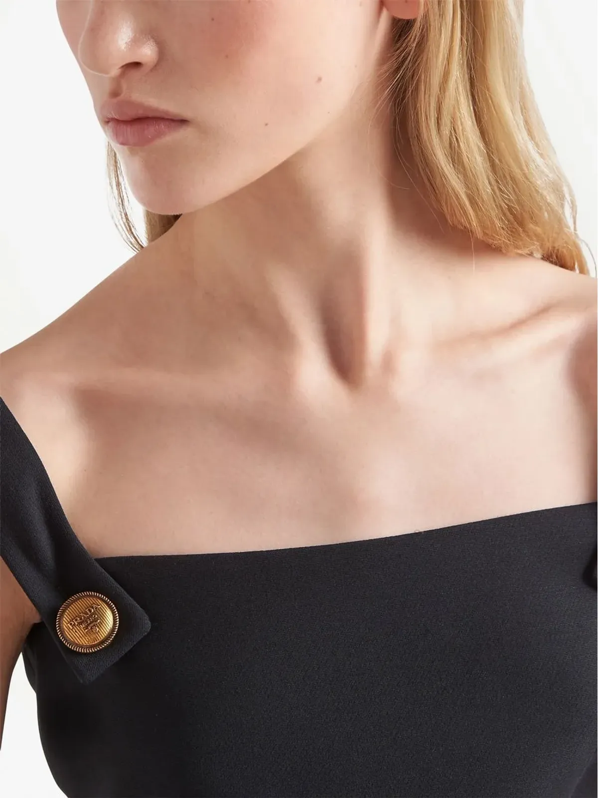 Prada フィットミッド丈ドレス - 画像4