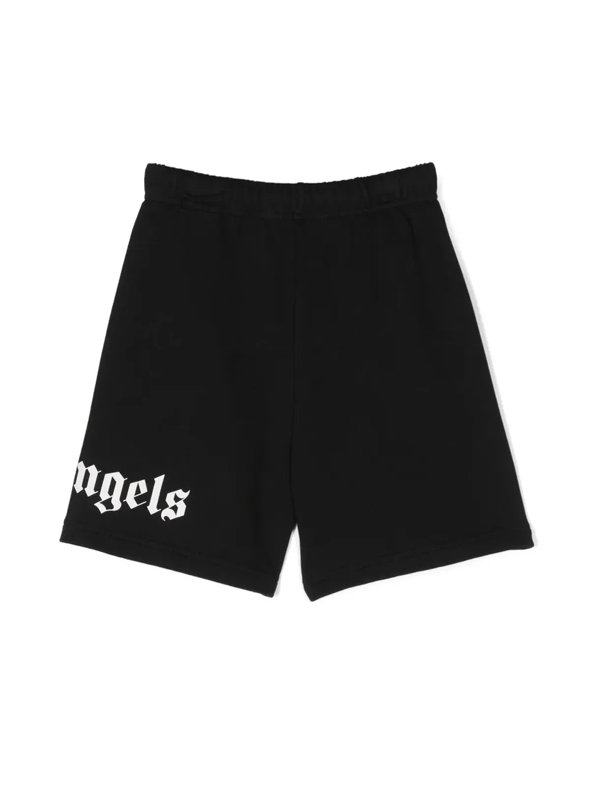Palm Angels Kids ロゴプリント コットンショーツ - 画像2