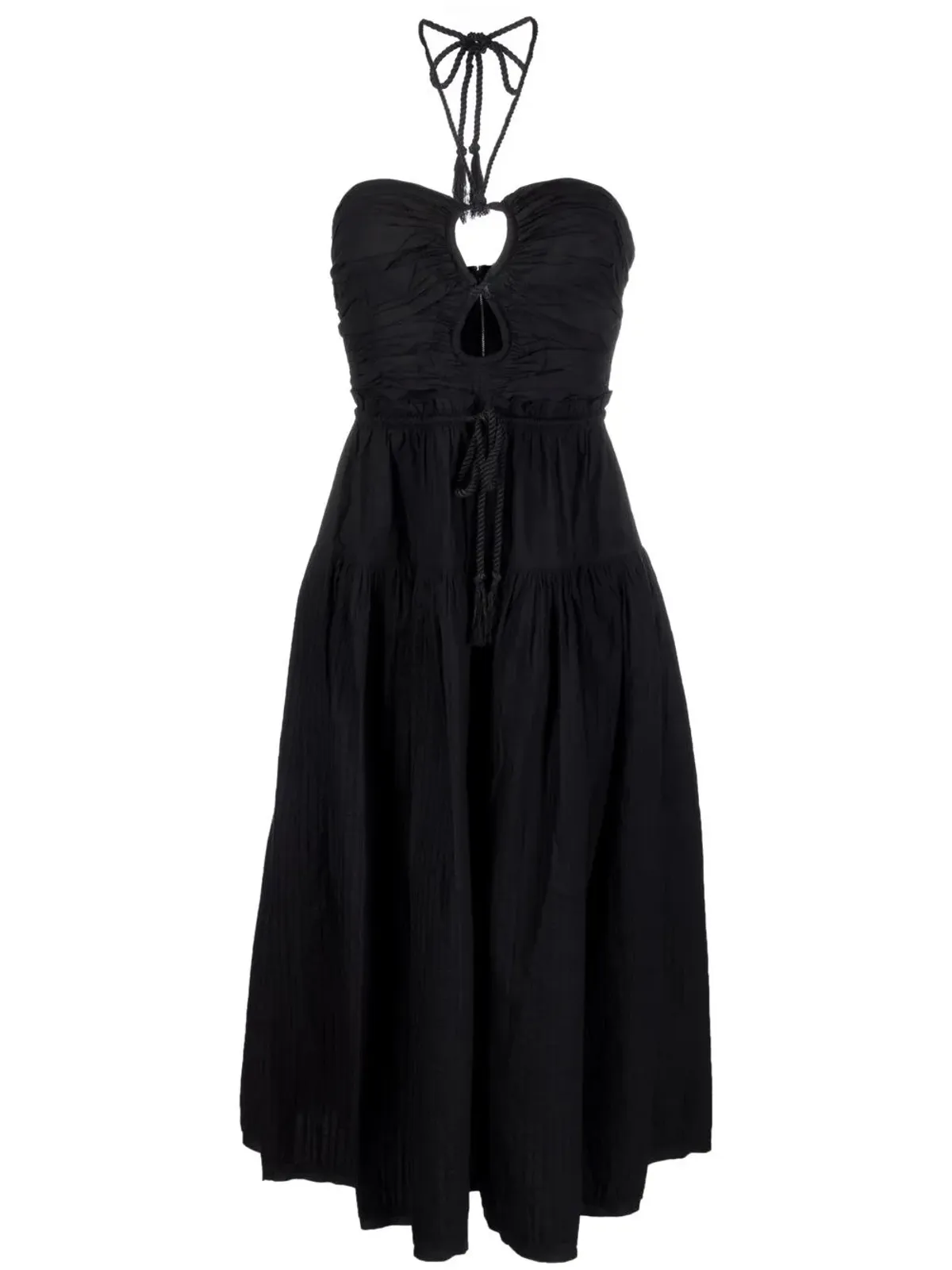 Ulla Johnson Ella halterneck midi dress - 画像1