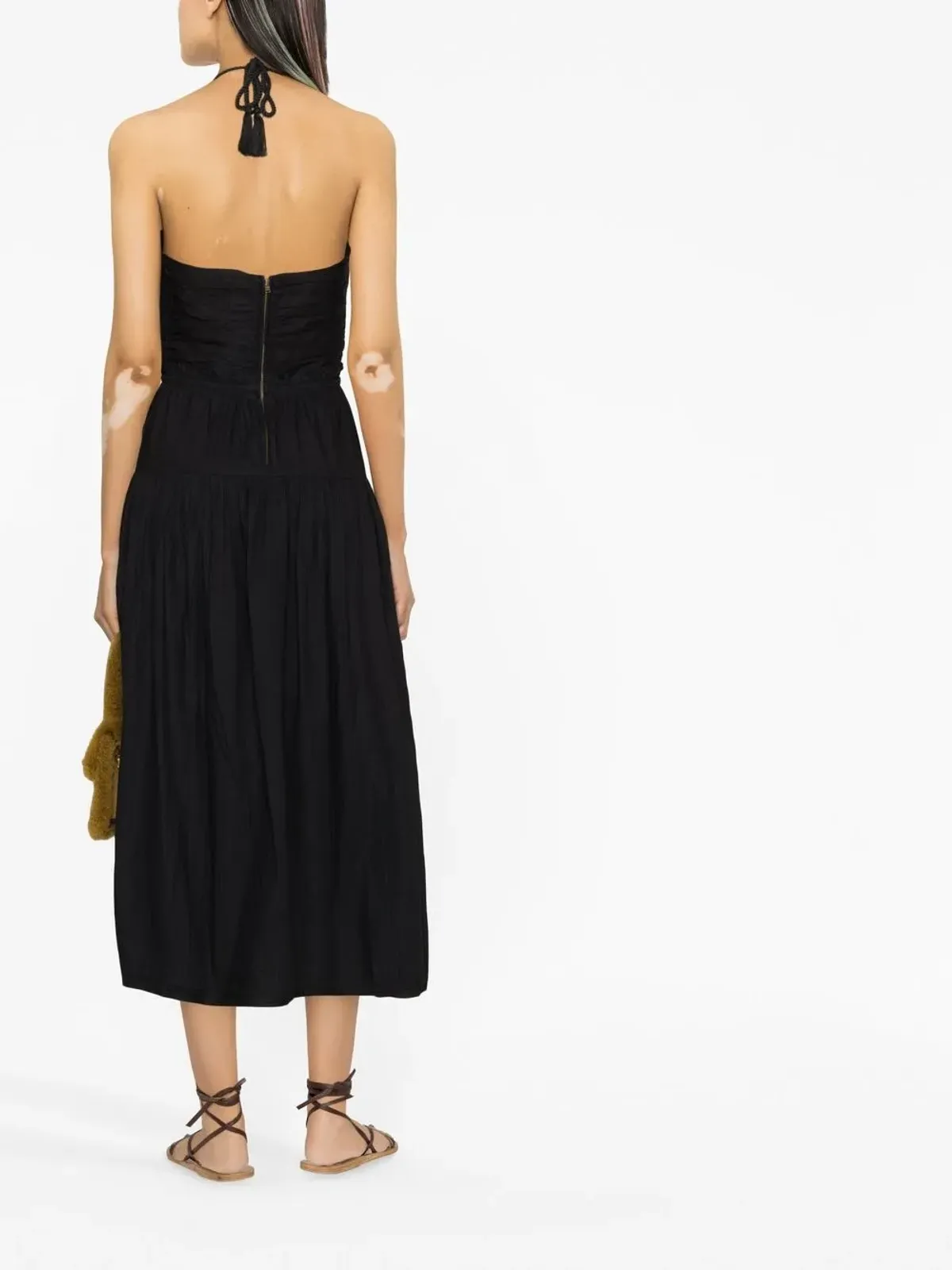 Ulla Johnson Ella halterneck midi dress - 画像4