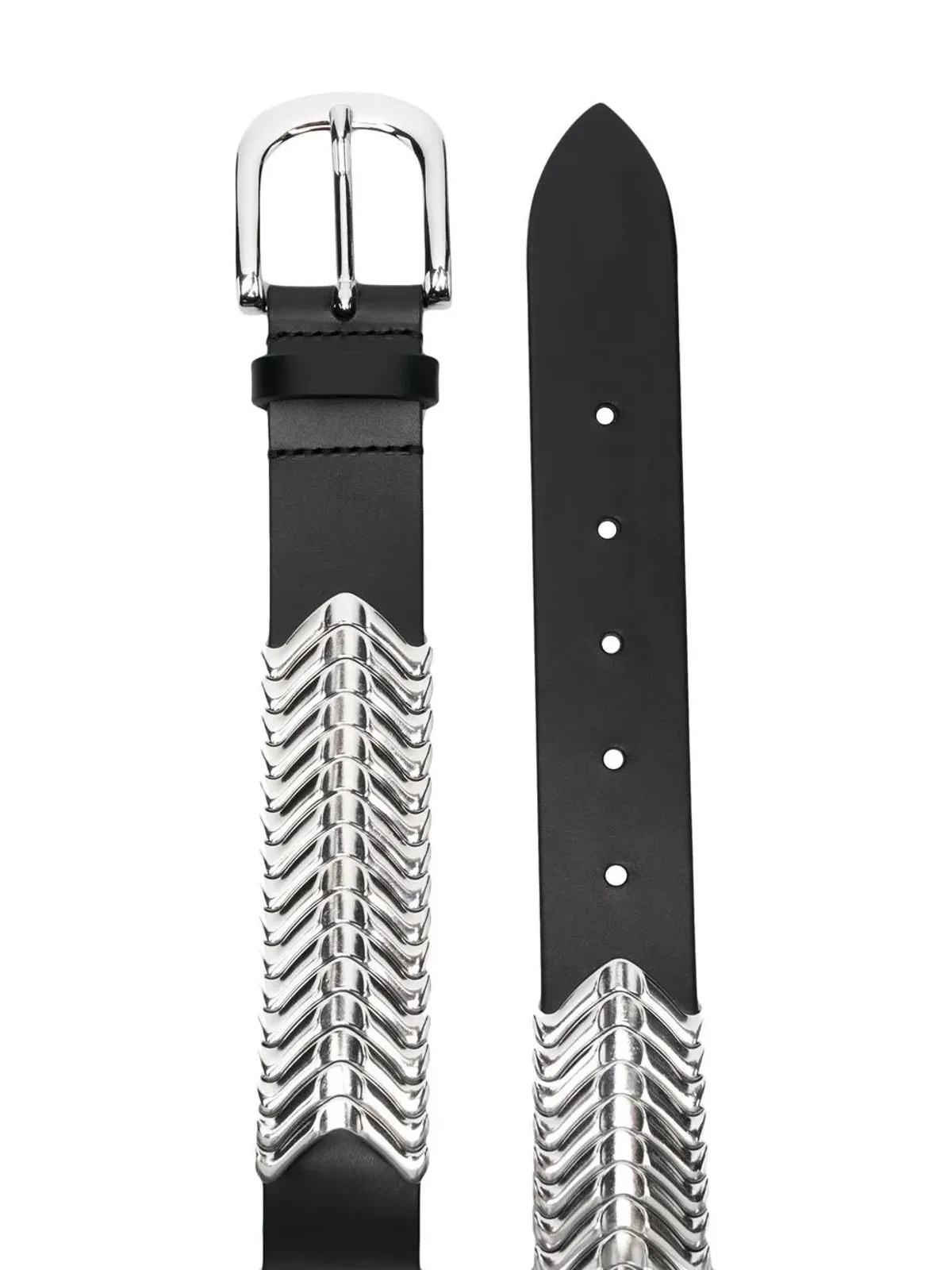 ISABEL MARANT Tehora leather belt - Black - 画像2