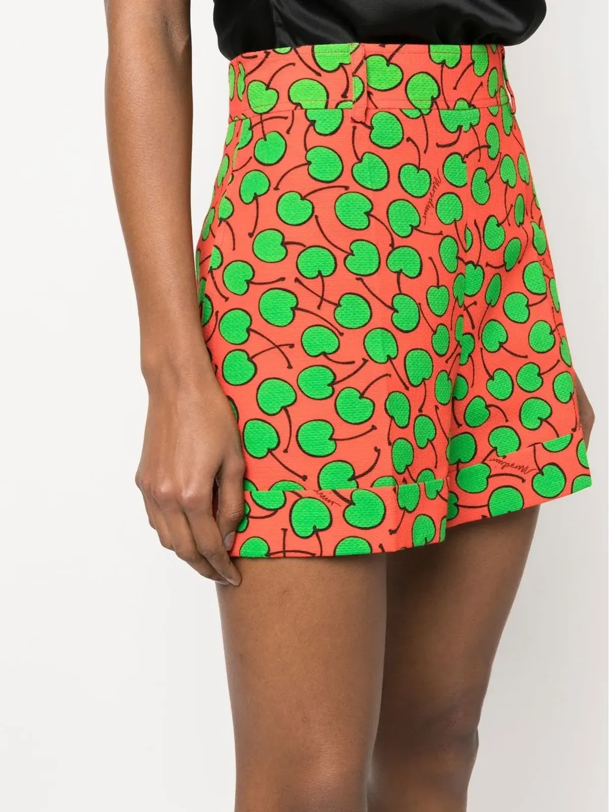 Moschino 柄入りミニショーツ - オレンジ - 画像5