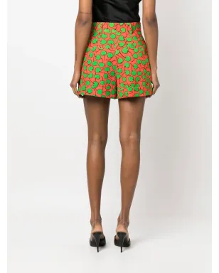 Moschino 柄入りミニショーツ - オレンジ - サムネイル4