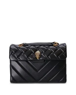 Kurt Geiger London ケンジントン キルテッド ショルダーバッグ - Black - サムネイル1