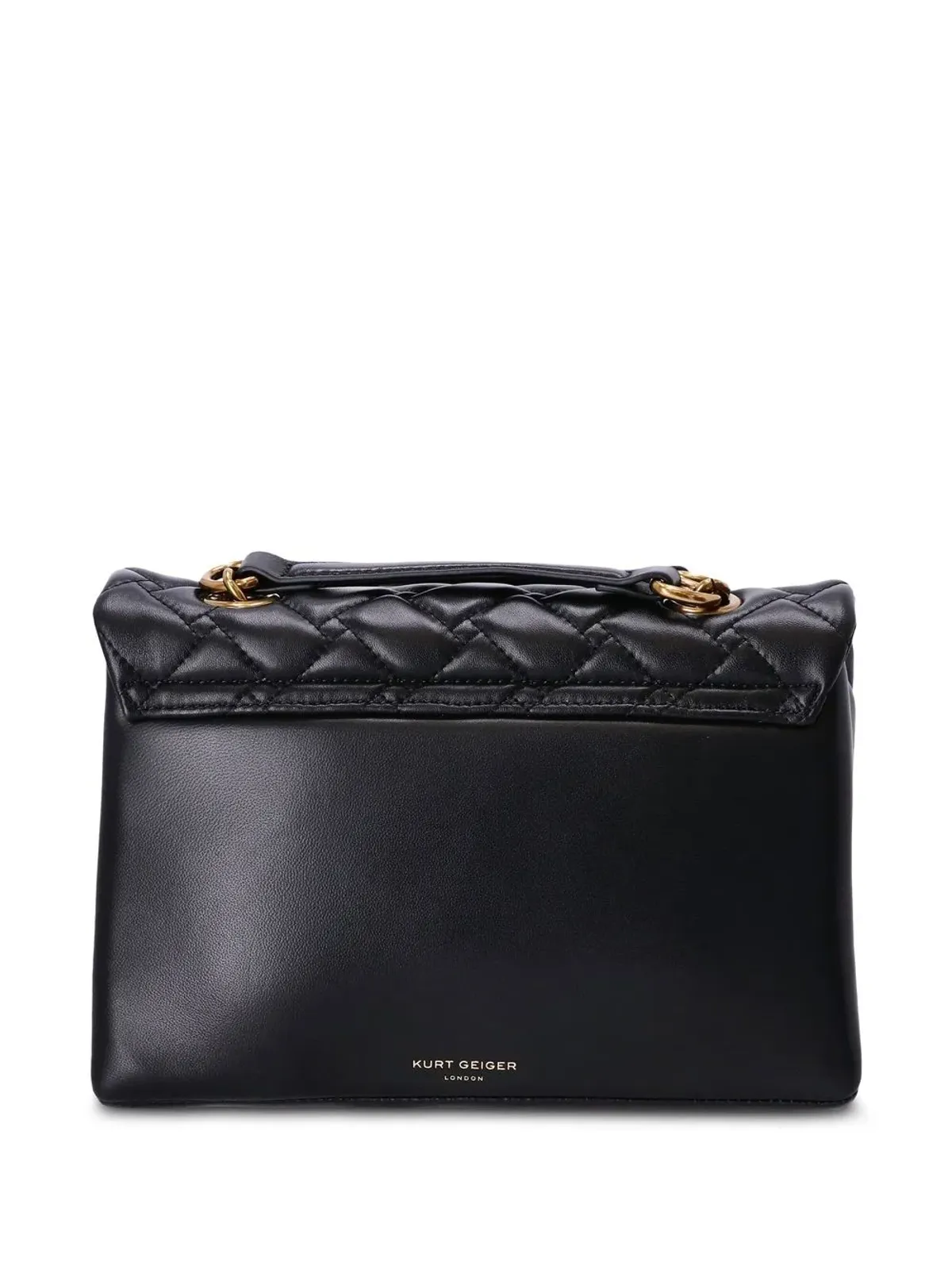 Kurt Geiger London ケンジントン キルテッド ショルダーバッグ - Black - 画像2