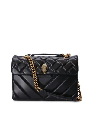 Kurt Geiger London ケンジントン キルテッド ショルダーバッグ - Black - サムネイル4