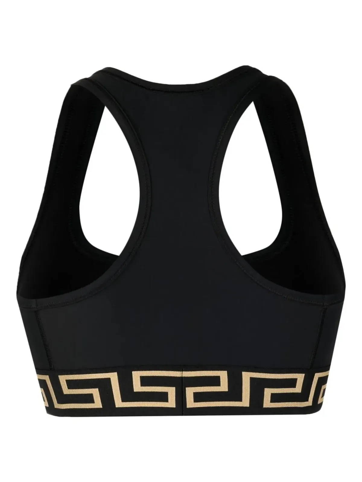 Versace Grecaレーサーバック ブラジャー - ブラック - 画像2